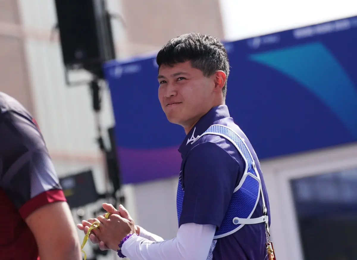 ▲在世大運拿下暌違20年金牌的台灣好手「湯包」湯智鈞一路挺進8強，最終不敵南韓名將金濟德，無緣晉級四強。（圖／大專體總提供）