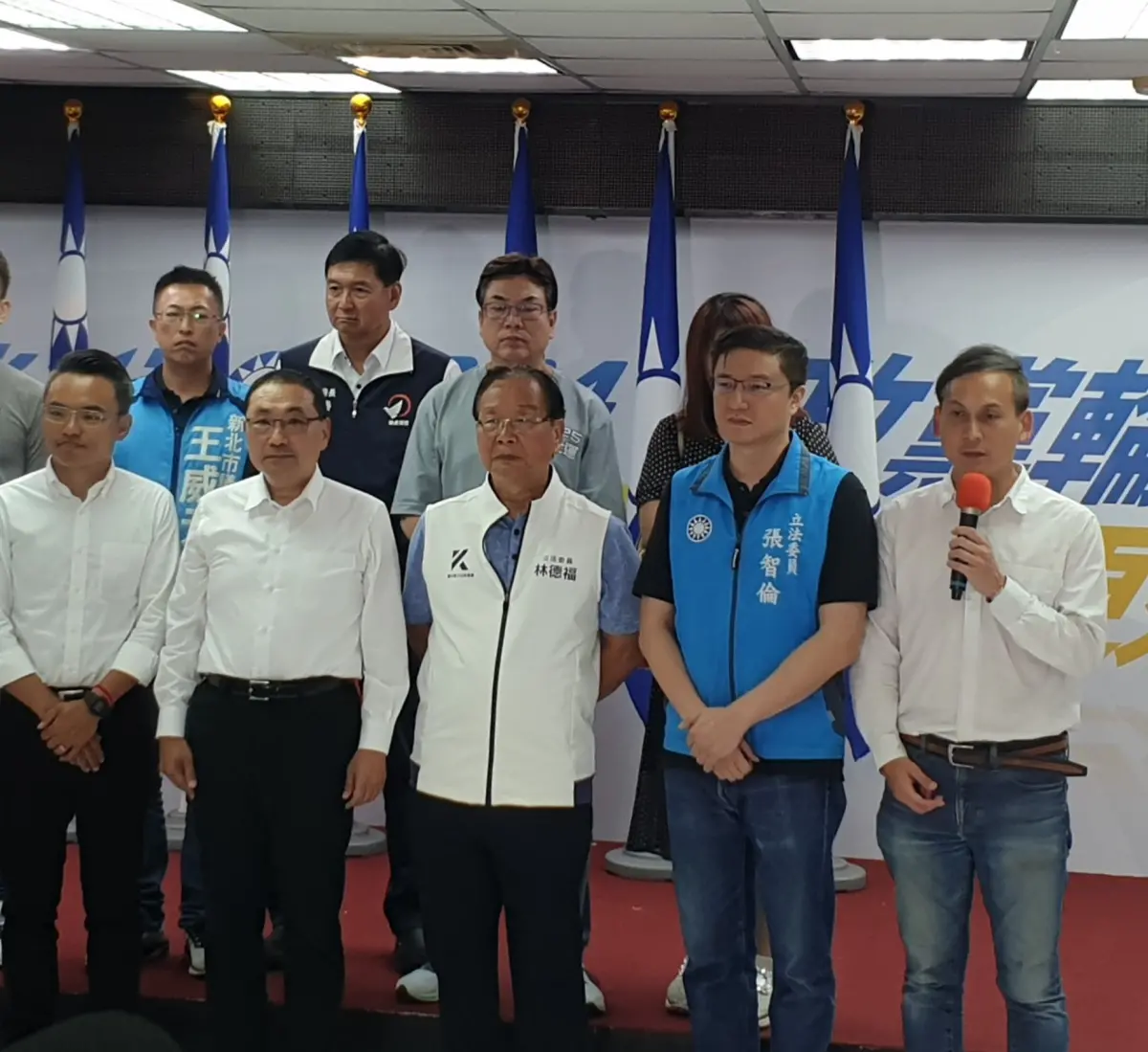 ▲葉元之感謝鄉親力挺。（圖／何哲欣攝，2025.07.26）