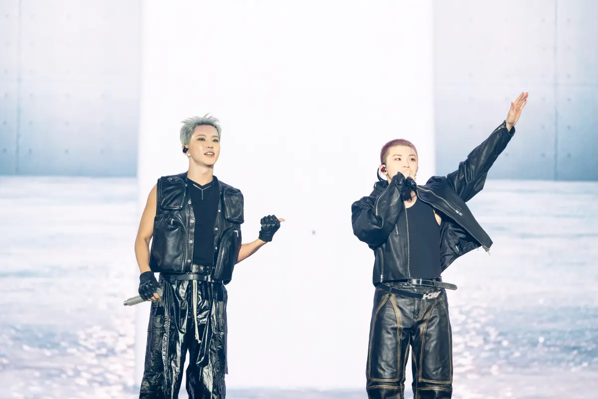 直擊／HOSHI x WOOZI掀頂林口體育館！秀中文賣萌：我是小笨蛋 