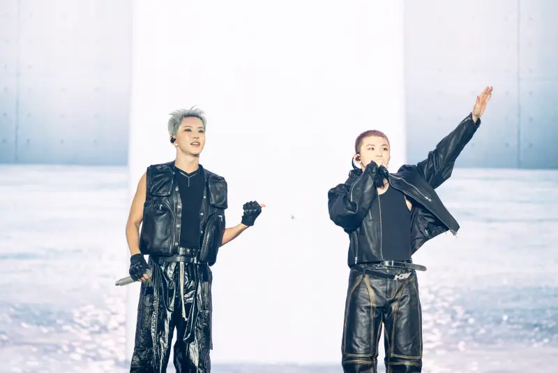 直擊／HOSHI x WOOZI掀頂林口體育館！秀中文賣萌：我是小笨蛋　