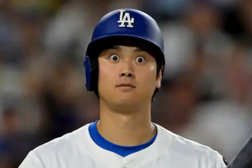 MLB／大谷翔平好驚訝！瞪大雙眼不敢置信　貝茲遭誤判三振太離譜
