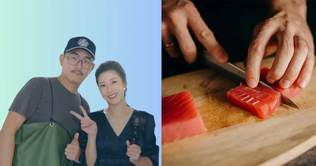 ▲今年台灣美食展首次邀請知名料理YouTuber Eli「在家做生魚片」展演。 (圖／「在家做生魚片」頻道、Pexels圖庫）