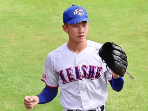 ▲明秀日立台灣留學生徐上力隨隊拿下夏季甲子園門票，成台灣戰後第6位留學生。（圖／取自台日野球留學支援官方臉書）