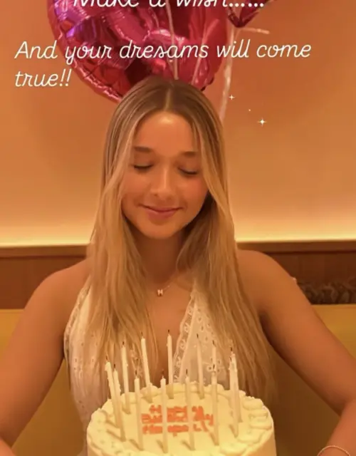 貝克漢夫妻的女兒哈珀近日度過了14歲生日。(圖/翻攝自IG) ▲貝克漢夫妻的女兒哈珀近日度過了14歲生日。(圖/翻攝自IG)