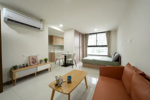 一房型實品屋示意圖。 ▲一房型實品屋示意圖。