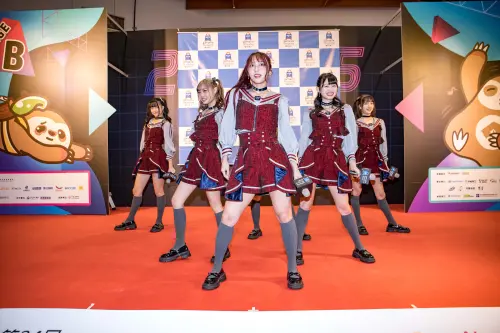 ▲購物橘子邀請AKB48 Team TP於漫博會現場表演，瞬間炒熱現場氣氛。