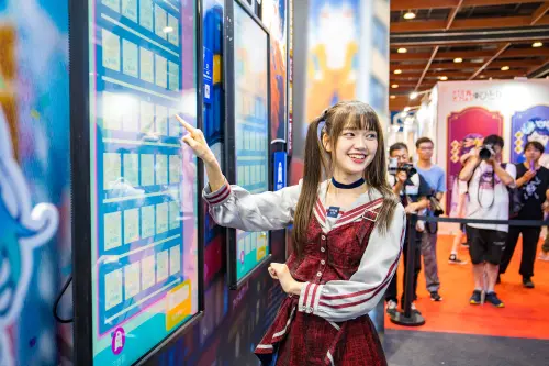 ▲購物橘子力保sweety賞線上抽賞與現場活動體驗順暢無縫。