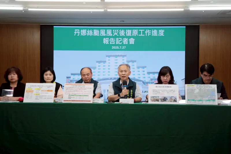 ▲南市府秘書長尤天厚呼籲有意願提供支援的建築、營造業者及民間團體，協助弱勢族群儘速修復受損房屋。（圖／南市府提供）