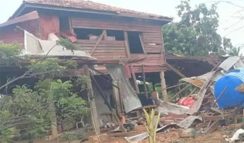 ▲柬埔寨宣稱泰軍攻擊平民區。（圖／翻攝自高棉時報）