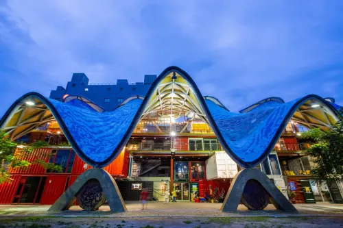 ▲2017年建立完成的台東波浪屋 ，特殊外型相當適合網美拍照打卡。（圖／台東觀光旅遊網）