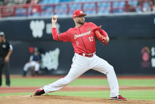 ▲味全龍伍鐸先發面對富邦悍將，單場無三振演出，但仍控制住失分。（圖／味全龍提供）