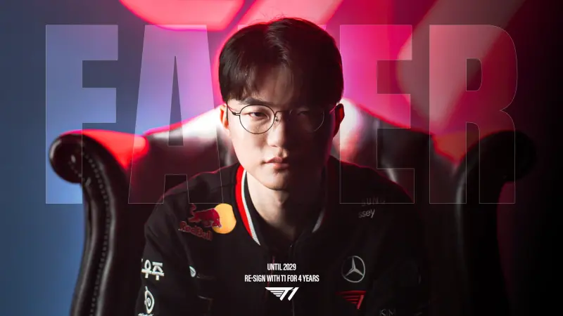 LOL／Faker要打到33歲！與T1續約到2029　「不死大魔王」傳奇延續