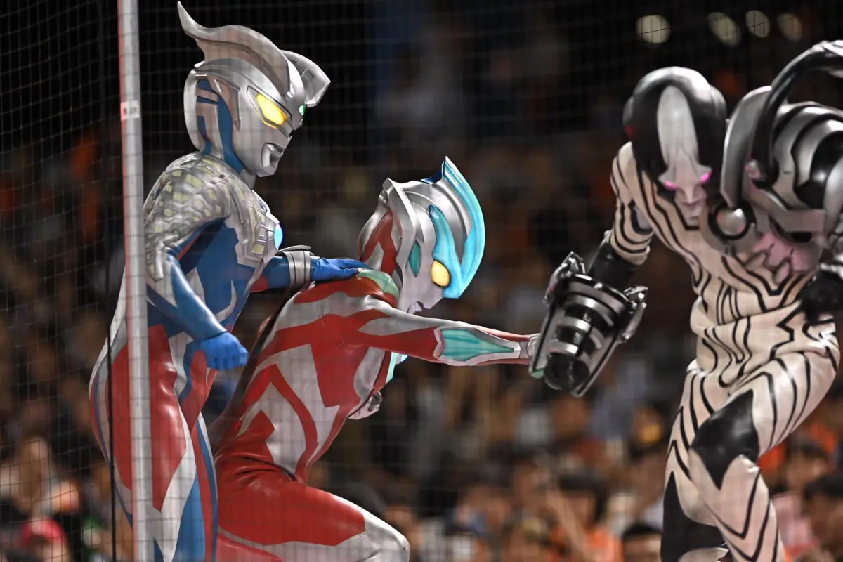 ▲統一獅本周末舉辦「超人力霸王」主題日，3天吸引超過6萬1000人進場，今日卻在遭中信兄弟5：3逆轉，3連戰最終遭橫掃命運。（圖／統一獅提供）