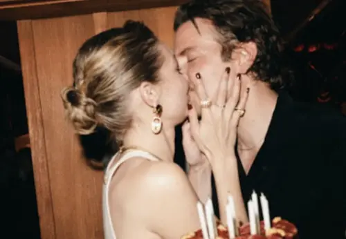 ▲吉吉哈蒂德（左）和布萊德利庫柏（右）5月才公開認愛，現已傳布萊德利有意向她求婚。（圖／摘自IG）