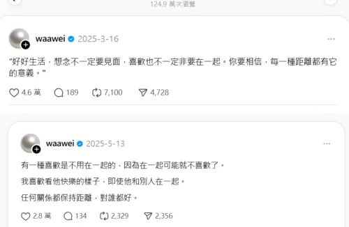 ▲魏如萱舊貼文遭挖出　疑隔空告白男方（圖／翻攝自Threads）