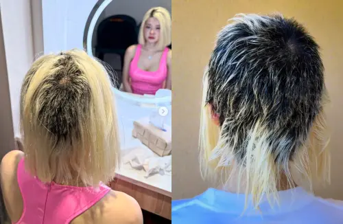 ▲SODA髮量剩10%　斷髮「鬼剃頭」慘況曝光（圖／DJ SODA IG）