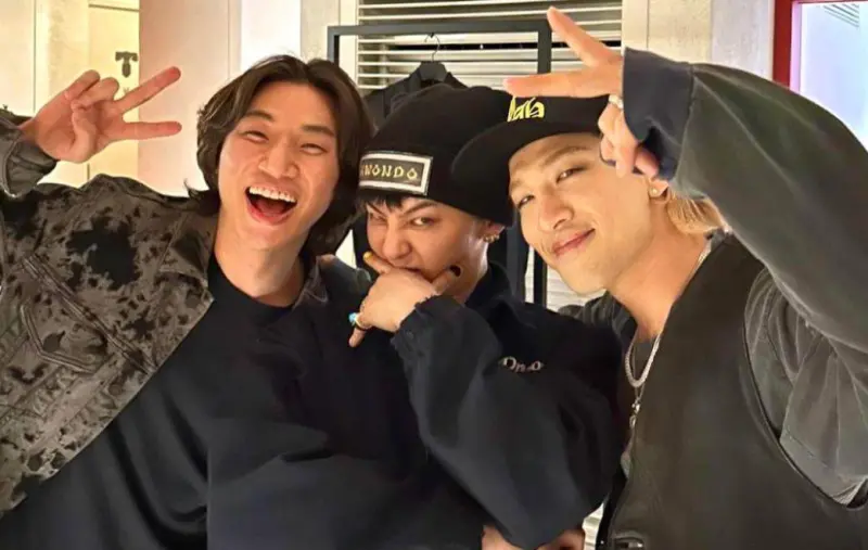 ▲BIGBANG出道19年了，成員大聲（左起）、GD（G-Dragon、本名：權志龍）、太陽確定20週年時，會來台灣開演唱會。（圖／IG@xxxibgdrgn）