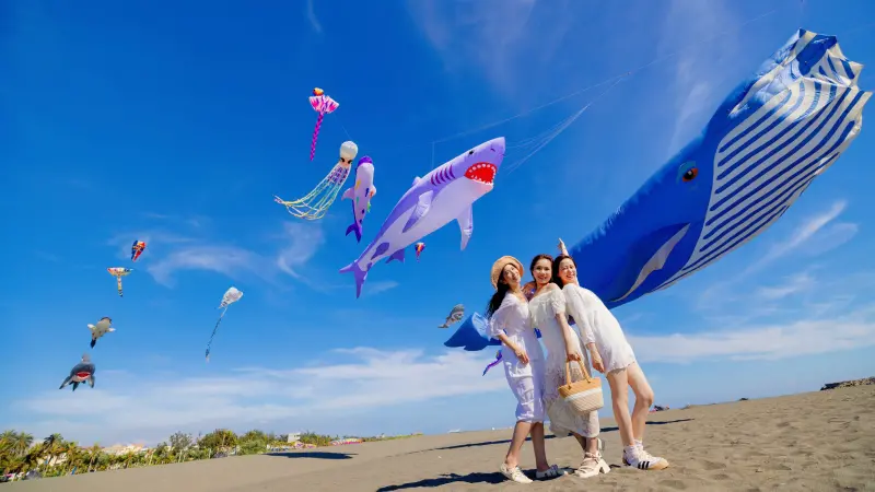 ▲2025旗津風箏節 將於8月2日至10日連續兩週星期六、日舉辦。（圖／高市府觀光局提供）