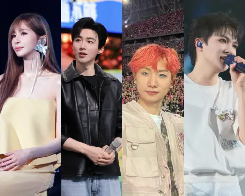 ▲王心凌(左起)和劉宇寧、汪蘇瀧、周深都是實力派歌手。(圖/翻攝自微博) ▲王心凌(左起)和劉宇寧、汪蘇瀧、周深都是實力派歌手。(圖/翻攝自微博)