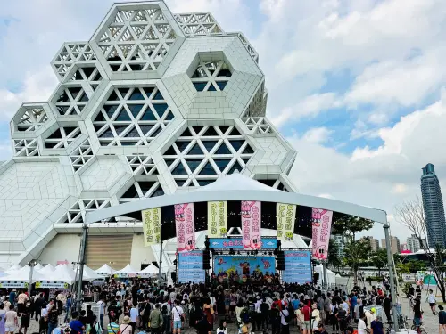 ▲《台日大港水果祭》打造匯聚台日水果、創意料理與藝文演出的跨國市集。（圖／高流提供）
