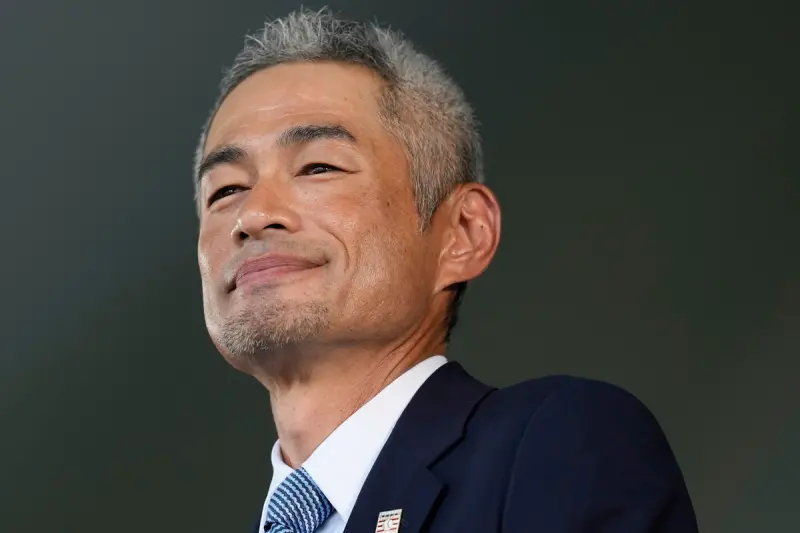 ▲鈴木一朗針對邁阿密馬林魚隊的小玩笑，也意外引發熱議。對此馬林魚前總裁薩姆森（David Samson）大氣回應。（圖／美聯社／達志影像）