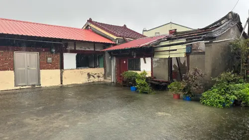 嘉義布袋積水(圖/陳小姐提供) ▲(圖/陳小姐提供)