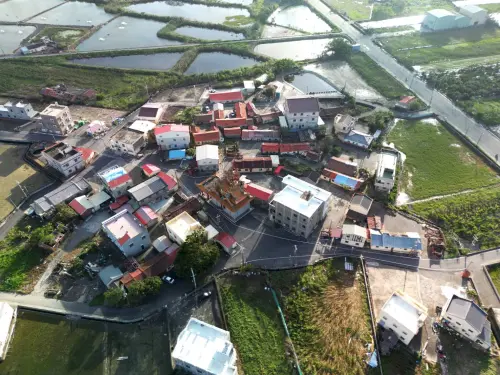 嘉義布袋考試里空拍(圖/陳博濬授權提供) ▲嘉義布袋考試里空拍(圖/陳博濬授權提供)