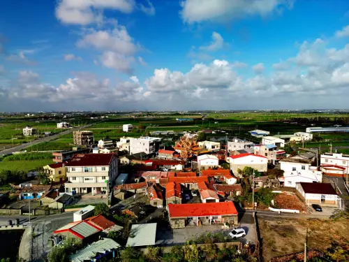 嘉義布袋考試里空拍(圖/陳博濬授權提供) ▲嘉義布袋考試里空拍(圖/陳博濬授權提供)