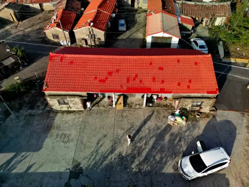 嘉義布袋考試里空拍(圖/陳博濬授權提供) ▲