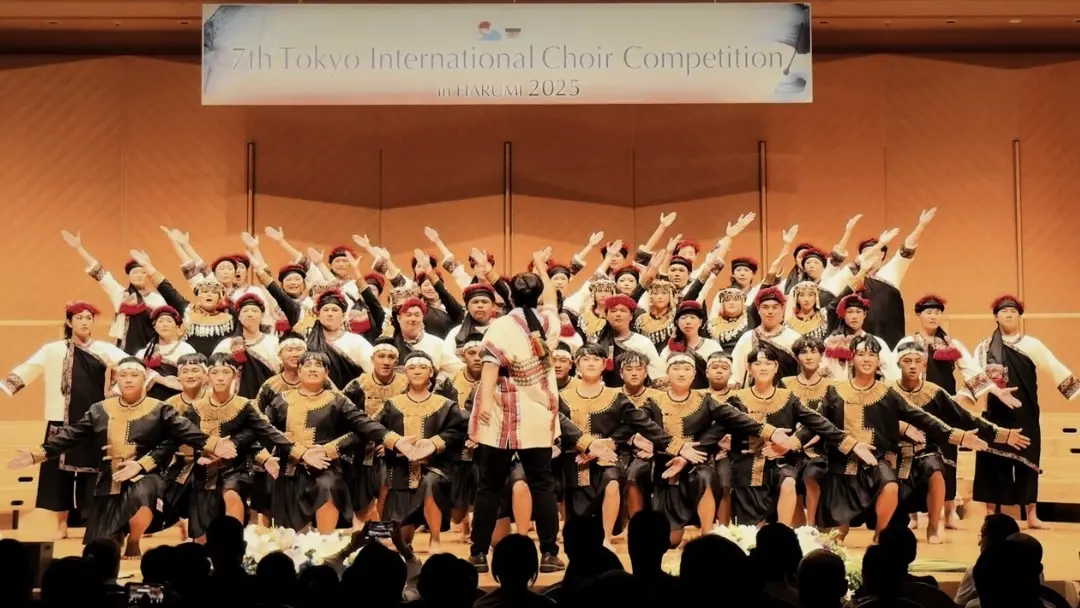 ▲來自高雄六龜的原住民兒少合唱團「尼布恩合唱團」，在2025年世界合唱大賽中榮獲民謠組金牌第一名的卓越佳績。（圖／清景麟教育基金會提供）