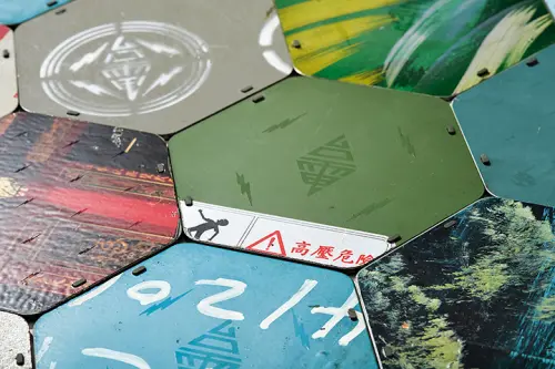 ▲台電文創商品、變電箱隔熱墊。(圖/取自台電官網) ▲台電文創商品、變電箱隔熱墊。(圖/取自台電官網)