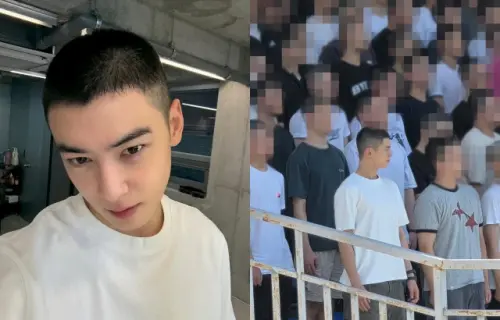 車銀優(如圖)入伍現場曝光!帥到同梯媽找不到小孩只拍他:兒子對不起了。(圖/翻攝自韓網) ▲車銀優(如圖)入伍現場曝光!帥到同梯媽找不到小孩只拍他:兒子對不起了。(圖/翻攝自韓網)