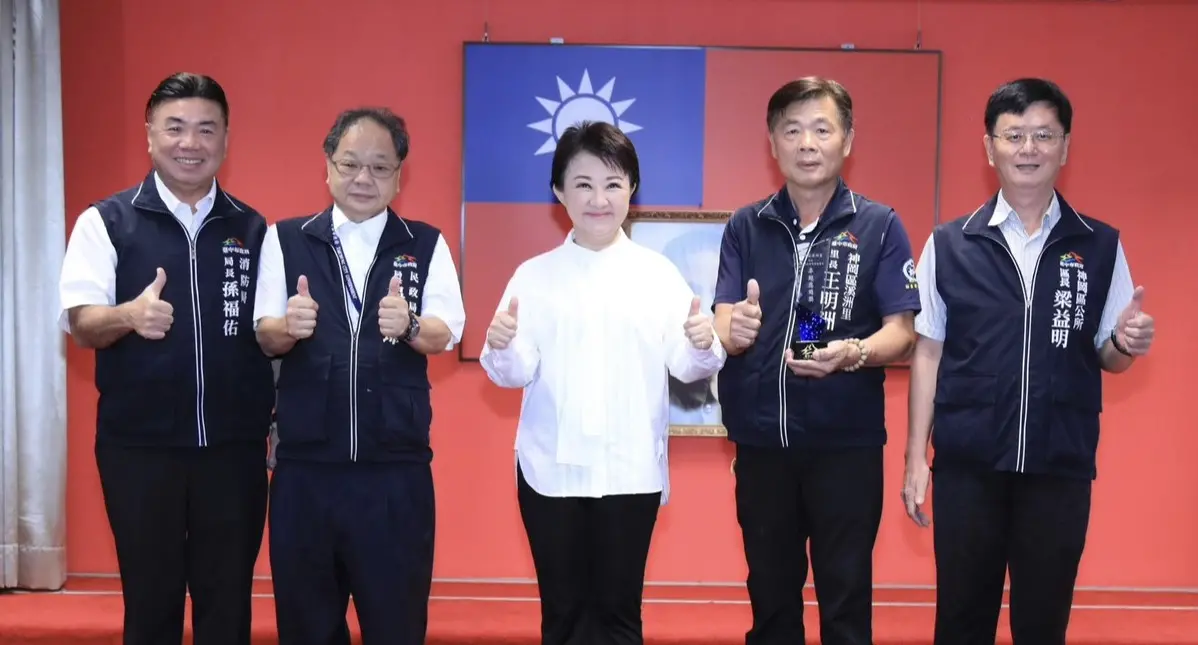 ▲台中市長盧秀燕於726罷免後首度公開露面，是主持今天的市政會議。（圖／台中市政府提供，2025.07.29）