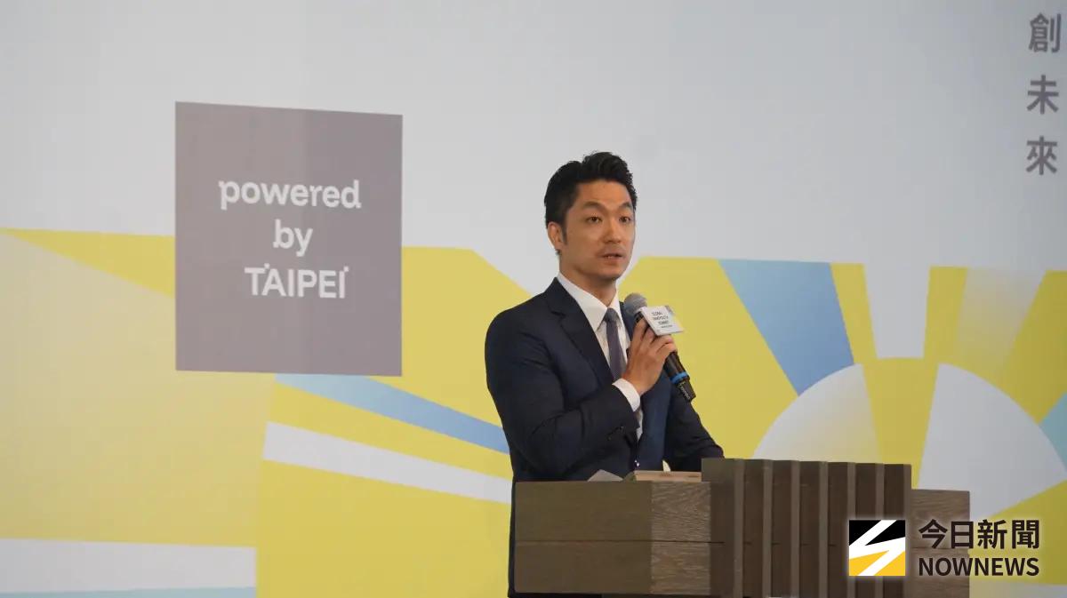 ▲台北市長蔣萬安出席「Global InnoYouth Summit 臺北青年高峰會．國際青年創未來」活動致詞。（圖／記者呂炯昌攝，2025.07.29）