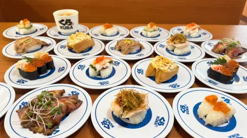 美登利「壽司吃到飽」現省400元!7/30新菜單:增海膽、鮪魚大腹 ▲「藏壽司」父親節「滿腹感謝祭」新菜。(圖/藏壽司提供)