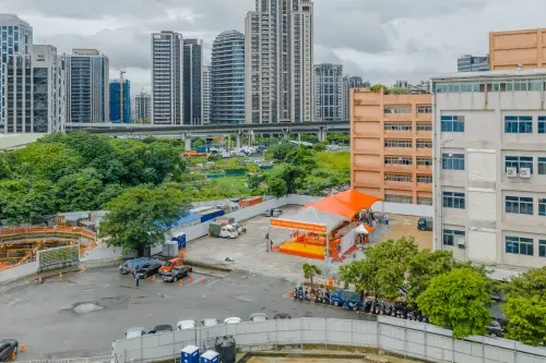 ▲路易莎咖啡餐飲總部新莊區新工段基地。(圖/路易莎提供) ▲路易莎咖啡餐飲總部新莊區新工段基地。(圖/路易莎提供)