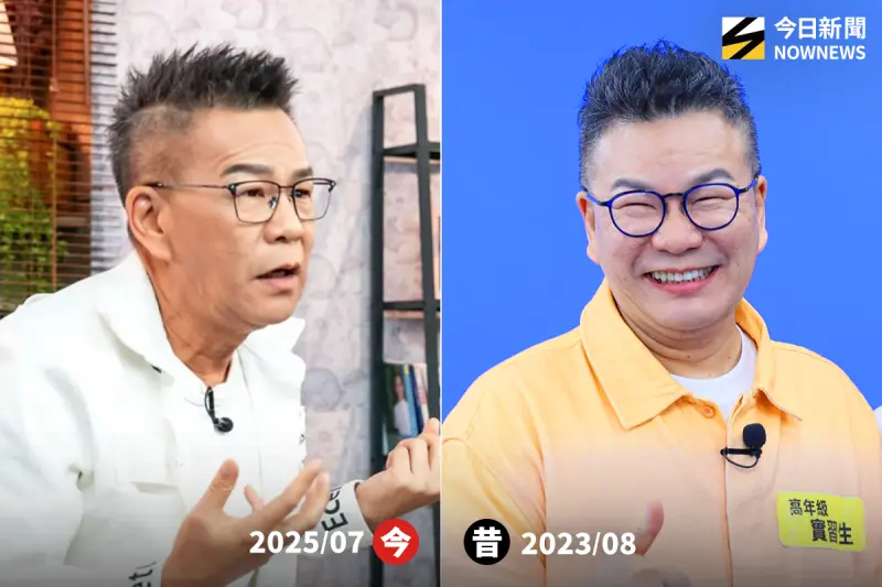 ▲沈玉琳傳因猛爆性肝炎住進加護病房，目前病因尚未對外透露。據了解，他積極減肥，10個月內從80公斤瘦到63公斤，今昔對比相當明顯。（圖／TVBS提供、NOWNEWS資料照）