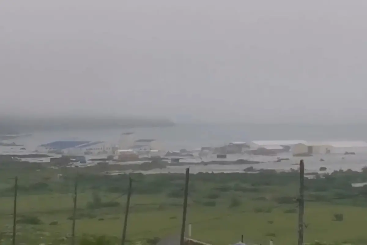 俄羅斯8.8地震「首波海嘯襲千島群島」海鮮加工廠遭淹沒