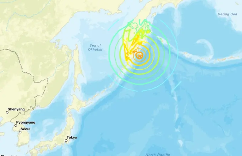 俄羅斯8.8地震有多猛？日本311後最大地震　規模達歷史前10