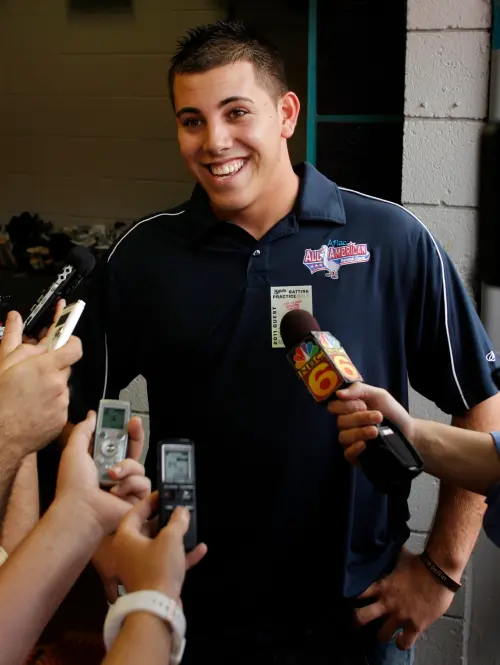 ▲小聯盟時期的費南德茲。（圖／美聯社／達志影像）