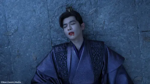 ▲張若昀在《慶餘年》第二季重現第一季「假死」畫面,與五年前相比消瘦許多。(圖/中天娛樂台提供) ▲張若昀在《慶餘年》第二季重現第一季「假死」畫面,與五年前相比消瘦許多。(圖/中天娛樂台提供)