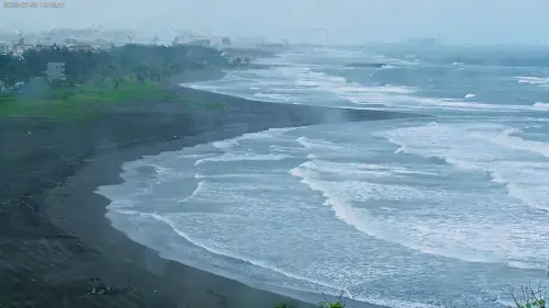 ▲西南部預測的海嘯高度比較高，是因海嘯繞過恆春半島後進入西南部沿海，波高就會被放大。（圖／YT@高雄旅遊網）