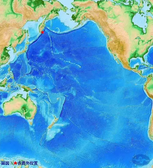 ▲俄羅斯堪察加半島東部外海在台灣時間上午7時25分發生規模8.8強震。
