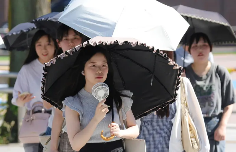海嘯、熱浪接連來襲！兵庫今午飆41.2℃　創下日本史上最高溫紀錄