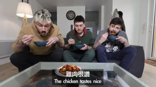 ▲「酷的夢」最知名的影片系列之一，便是以外國人視角挑戰台灣各式經典美食。（圖／酷的夢YouTube頻道）