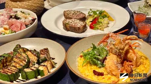 ▲ 「蘼樂餐酒Lee's Garden Wine Bar」擅長使用當令新鮮食材以及不同料理元素打造無國界料理。（圖／記者陳美嘉攝，2025.07.30）