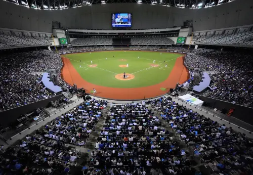 ▲富邦悍將本週主場5連戰，前2戰移師臺北大巨蛋，2日共湧入2萬8868人進場。（圖／富邦悍將提供）