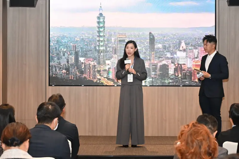 ▲北市觀光傳播局局長余祥分享臺北城市特色，包括自然景觀、人文古蹟及美食文化，深獲業者好評。（圖／北市觀傳局提供）