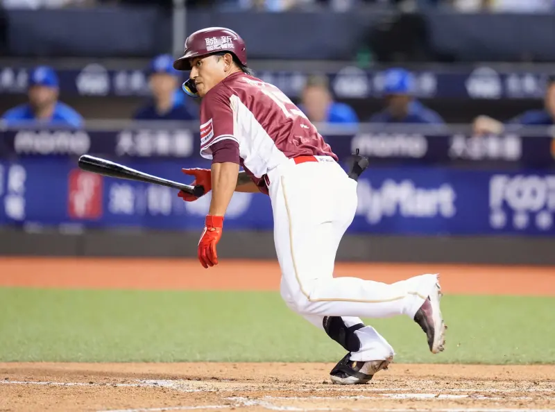 ▲樂天桃猿林子偉單場敲出2安打，助隊以9：1輕取富邦悍將。（圖／樂天桃猿提供）