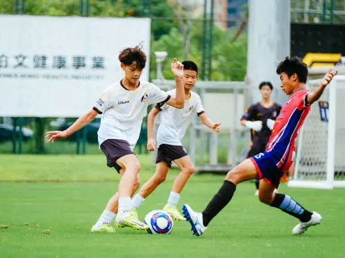 Kaohsiung Attackers FC 7:0 大勝喬治足球俱樂部。(圖/柏文事業提供) ▲Kaohsiung Attackers FC 7:0 大勝喬治足球俱樂部。(圖/柏文事業提供)